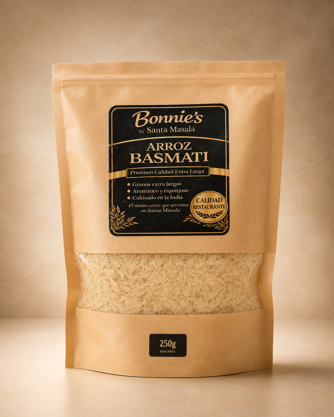 Basmati Rice 250g package