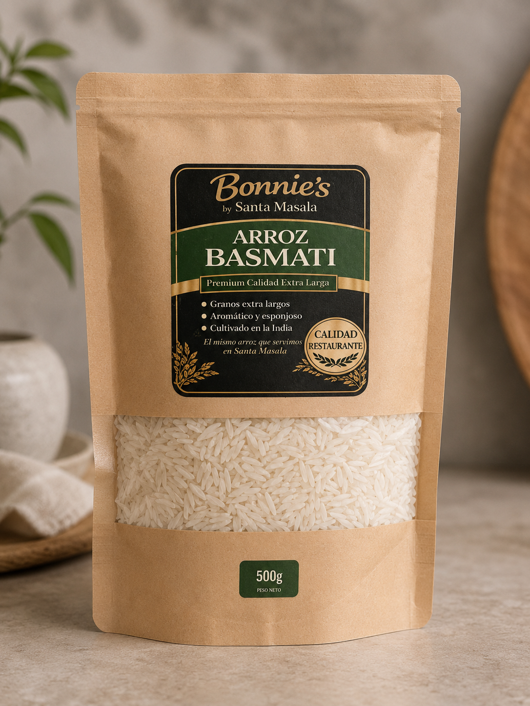 Basmati Rice 500g package